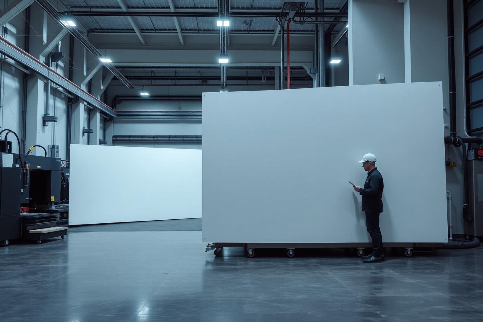 Advanced composite panels in production